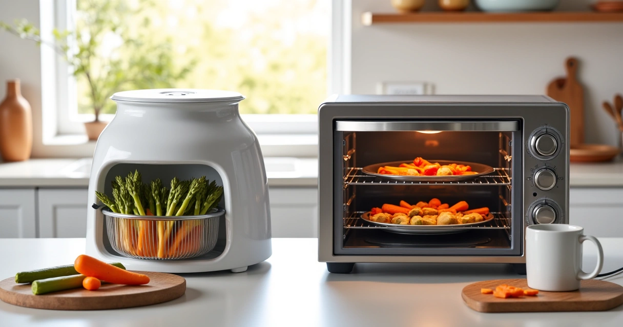 Air Fryer Vs Countertop Oven For Spring Vegetables