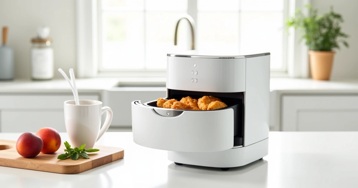 Best Air Fryers For Crispy Summer Peach And Basil