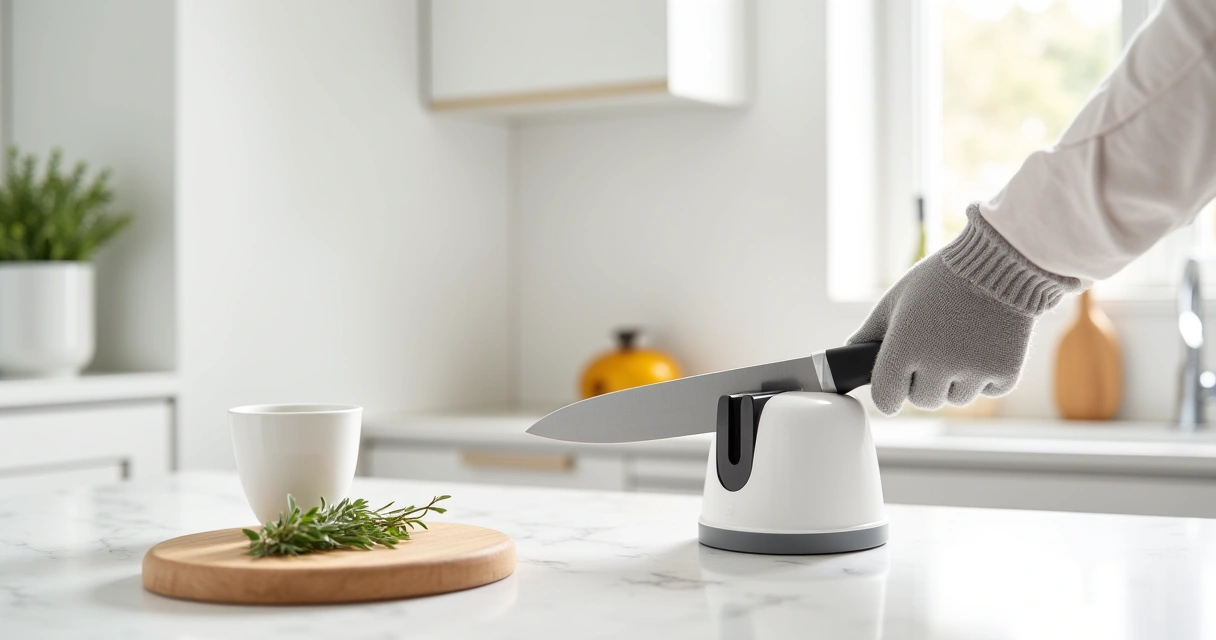 How To Sharpen A Kitchen Knife At Home